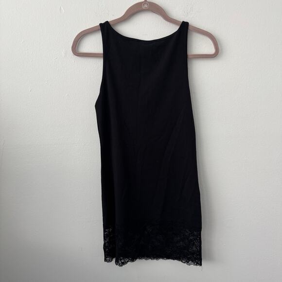 Vero Moda Maxi My Lace Long Tank in Black - Picture 4 of 11